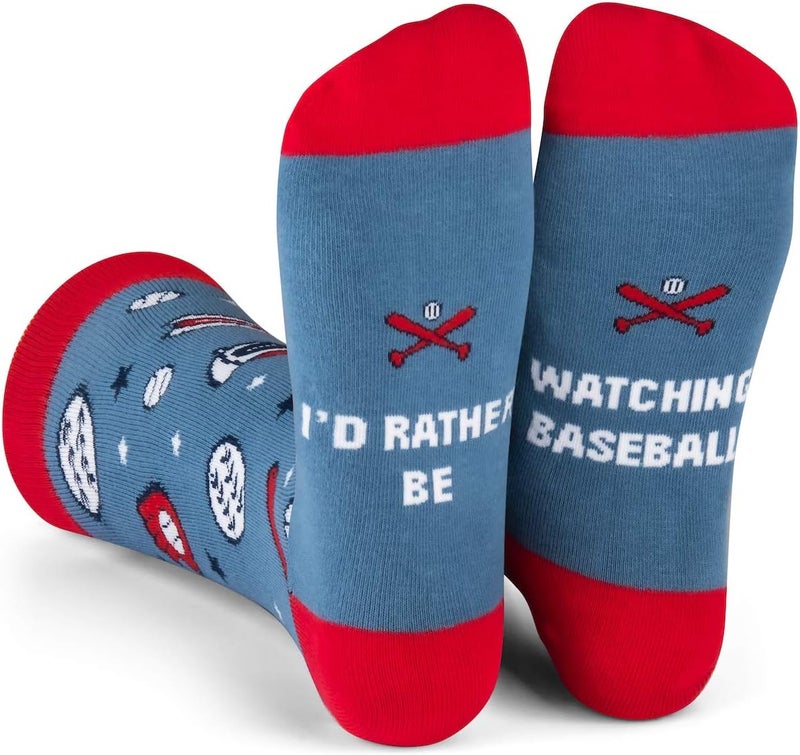 Lavley Funny Socks for Sports Fans and Players - Cool Novelty Gifts for Men, Women, & Teens - Image 1